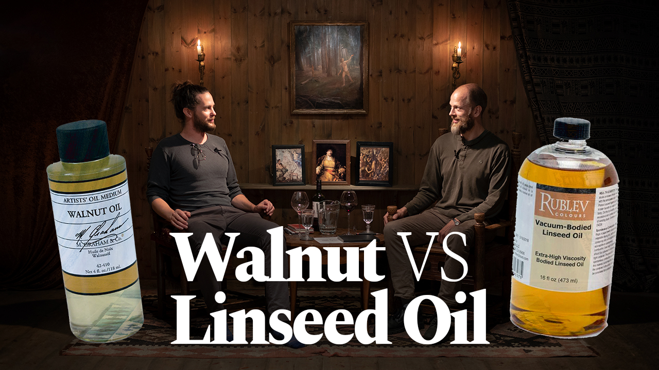 Why you should Stop Using Linseed Oil for Painting and Transition to Walnut  Oil, David Molesky